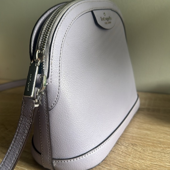 Kate Spade Sylvia Lavender Dome Crossbody Bag - Picture 10 of 11